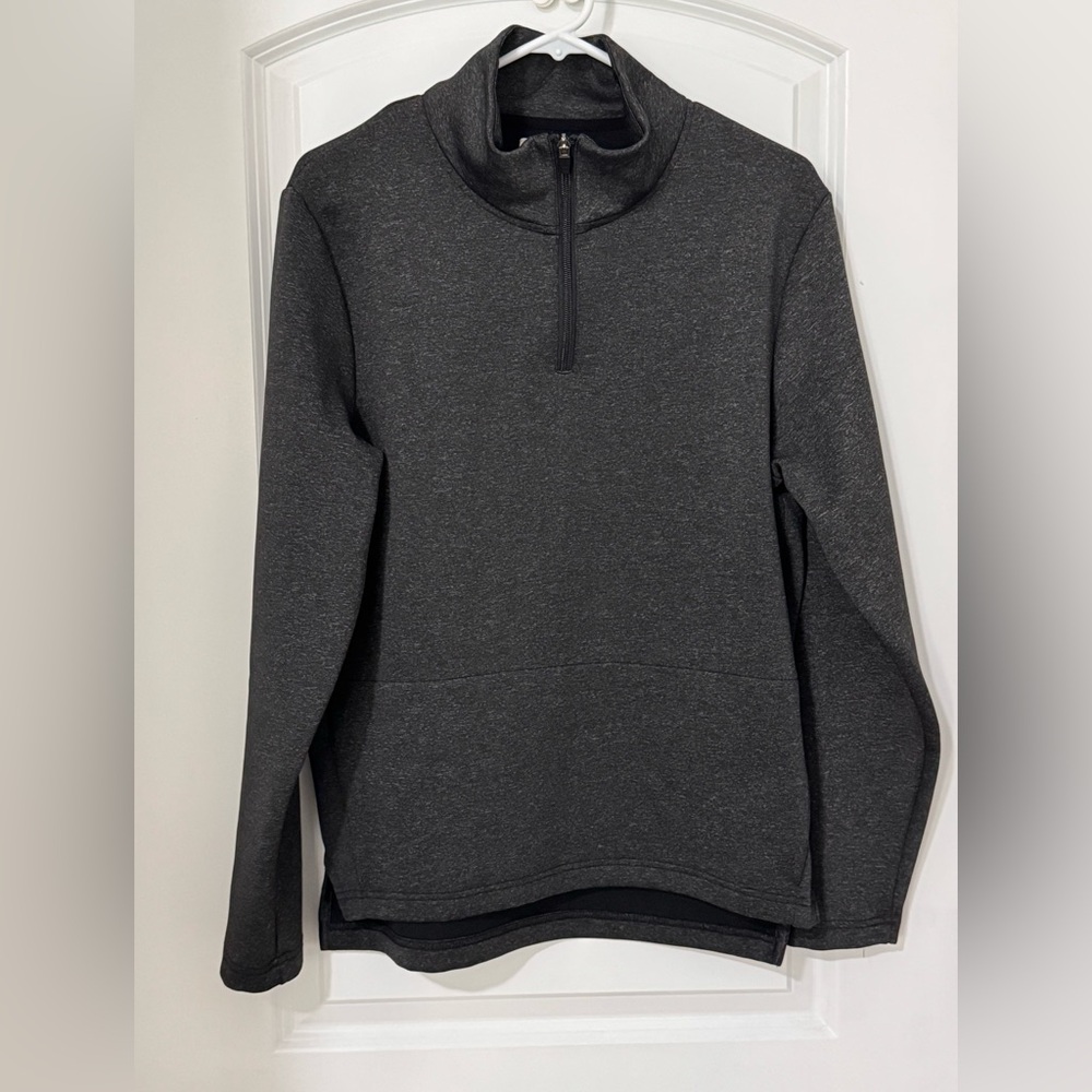 Men's Charcoal Gray Con.Struct Quarter Zip